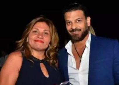 الفنان أشرف مصيلحي وزوجته منال الصيفي