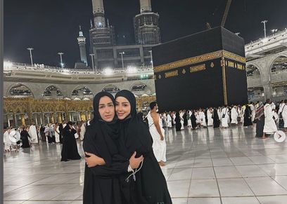بسمة بوسيل ووالدتها