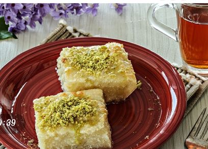 طريقة عمل السميد بالحليب