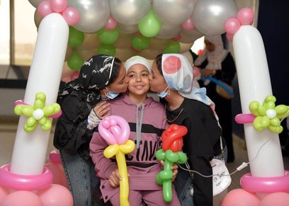 جروب الخير في زيارة لأطفال معهد ناصر