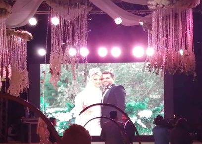 حفل زفاف مى حلمى ومحمد رشاد