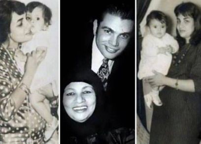 عمرو دياب ووالدته