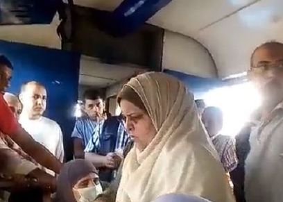 سيدة القطار