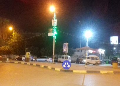 ميدان النجدة بعد إزالة اللافتة
