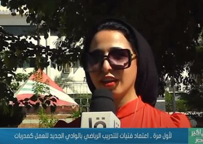 أول مدربة إسكواش بالوادي الجديد
