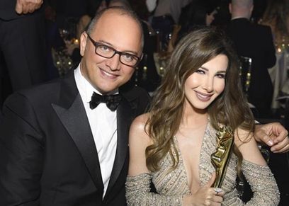 نانسي عجرم وزوجها