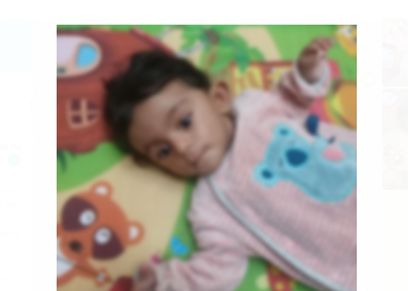 الطفلة حور محمود