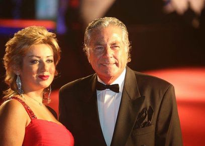 مصطفى فهمي وزوجته