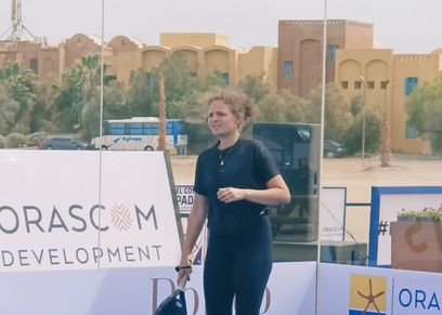 ندى زاهر تحترف رياضة التنس
