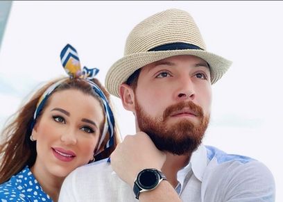 أسما شريف منير ومحمود حجازي