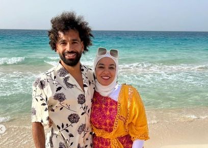 محمد صلاح وشقيقته