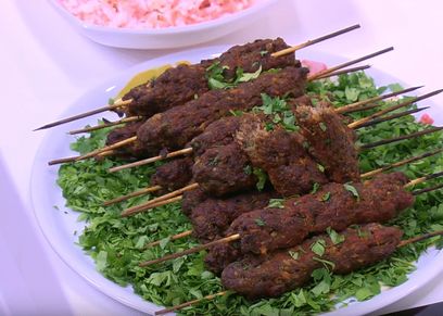 الكفتة المشوية في المنزل
