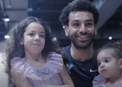 محمد صلاح وبناته