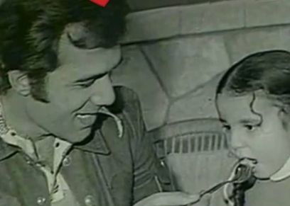 رانيا محمود ياسين مع والدها