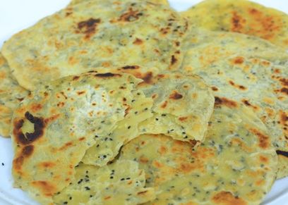 خبز بالزبدة وحبة البركة