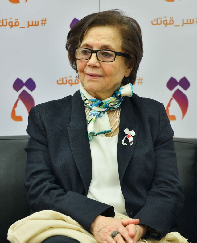 تكريم جميلة بوحيرد بالمجلس القومي للمرأة
