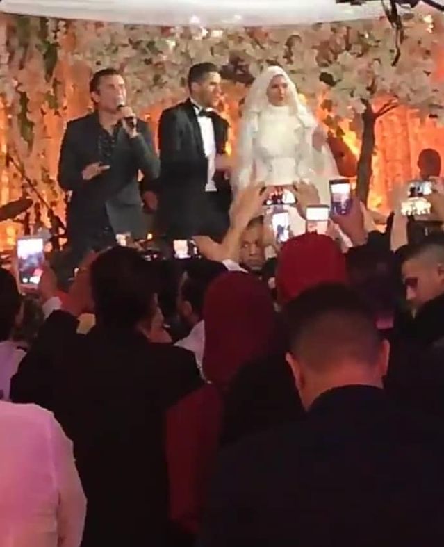 زفاف رمضان صبحي على حبيبة إكرامي وسط حضور مشاهير المجتمع