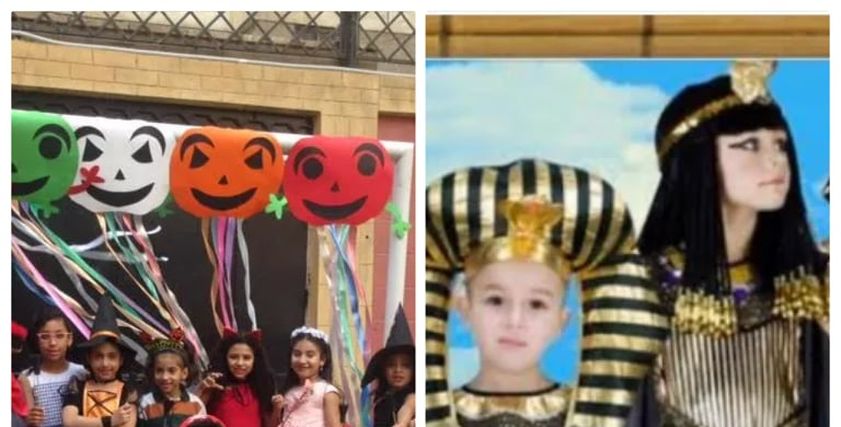 احتفالات الهالوين في المدارس في زمن كورونا