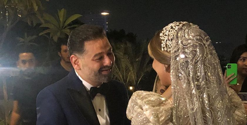 حفل زفاف الفنان أمير شاهين