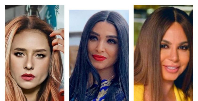 نسرين و روجينا و نيللي كريم