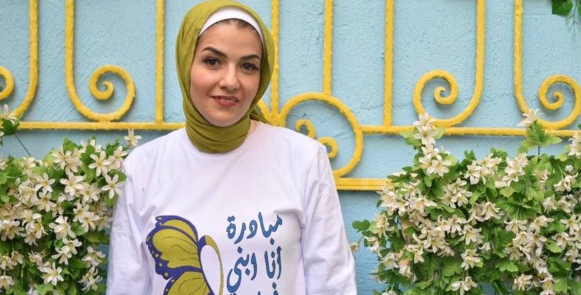 نانسى الشيمى مؤسسة مبادرة انا ابنى فنان