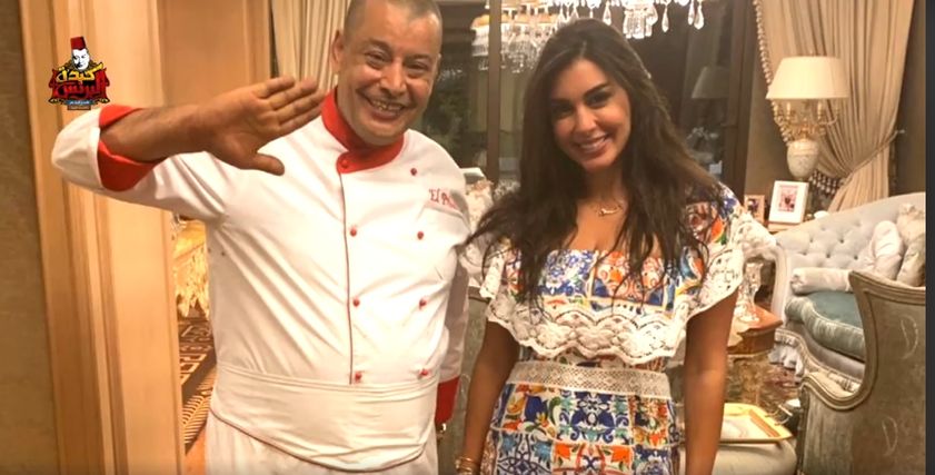 الفنانة ياسمين صبري والبرنس