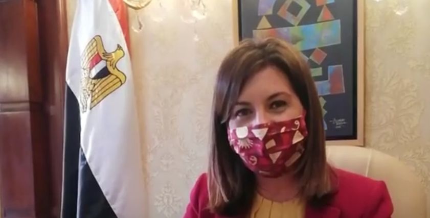 وزيرة الهجرة نبيلة مكرم 