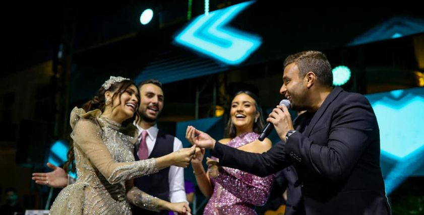 رامي صبري مع العروسة