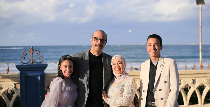 رشا وأسرتها