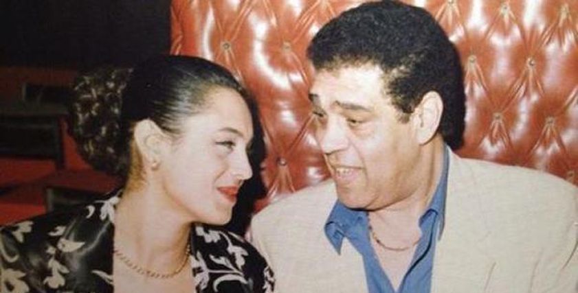 الفنان سامي العدل وابنته