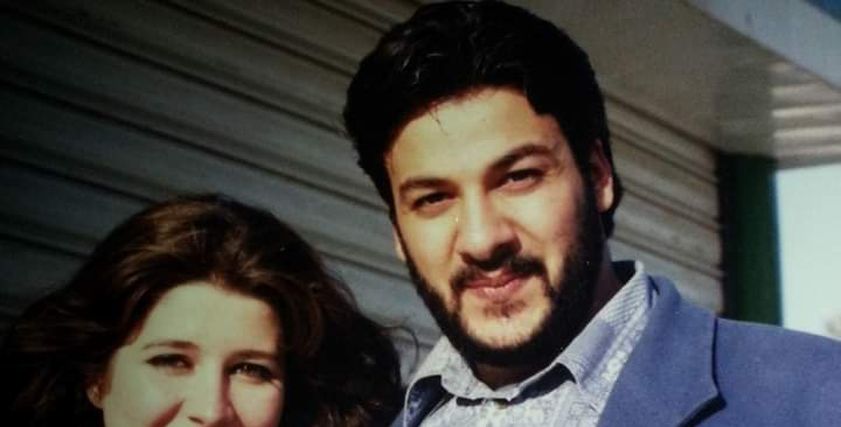 شادي زيدان وزوجته سوزانا الفرا