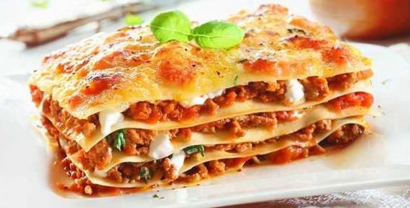 قطعة لازانيا دجاج