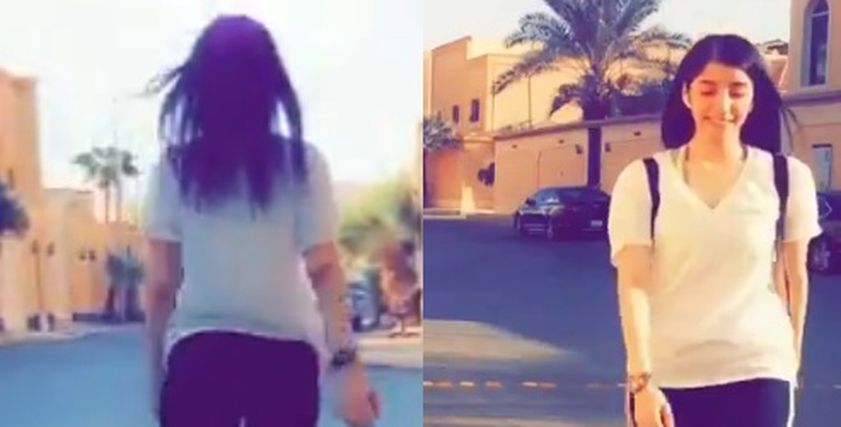 سعودية تتحدى العادات.. خرجت بملابس رياضية بدون غطاء رأس