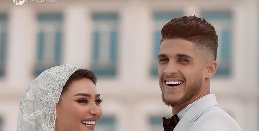 أحمد الشيخ وعروسته