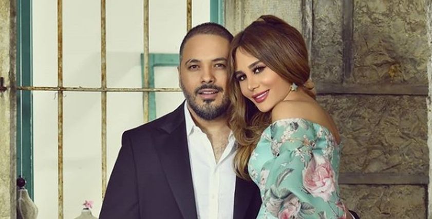 رامي عياش وزوجته