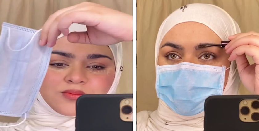 خبيرة تجميل تثير الجدل باقتراحها حول مكياح كورونا