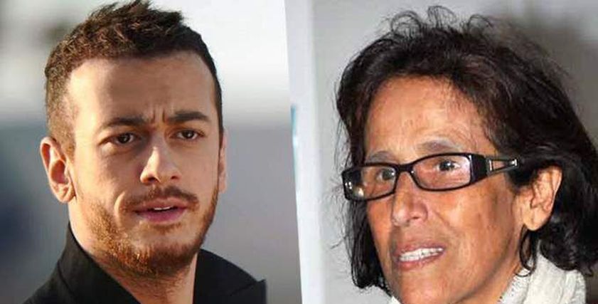 ثريا جبران ونجل شقيقتها سعد لمجرد
