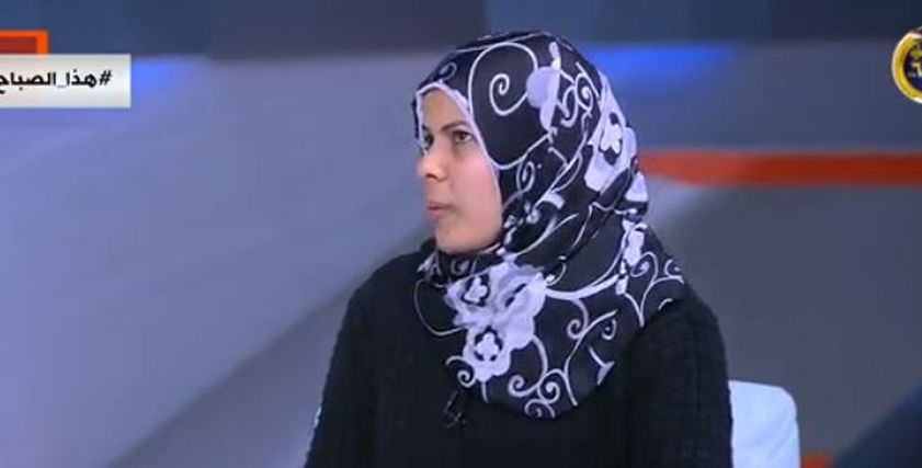 سماح العربي أرملة الشهيد محمد إسماعيل