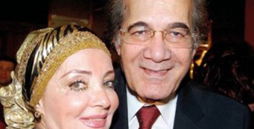 الفنانة شهيرة والفنان محمود ياسين