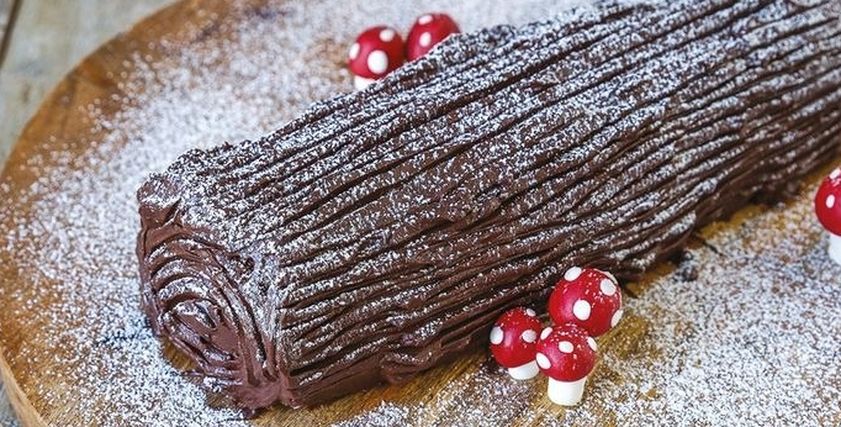 كعكة yule log
