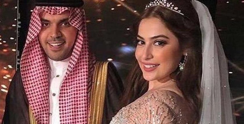 من حفل زفاف رؤى الصبان