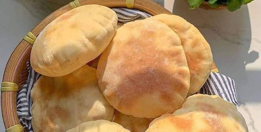طريقة عمل العيش الشامي
