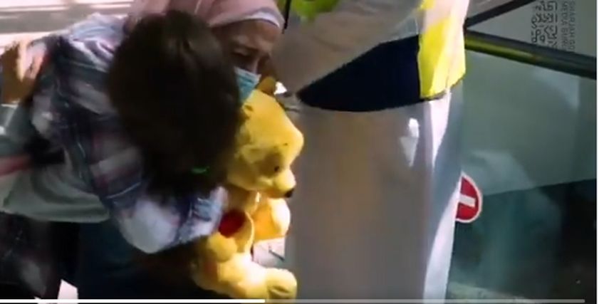 لقاء أم سورية وابنتها