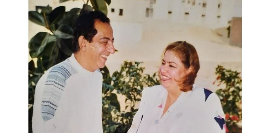 أحمد راتب وزوجته