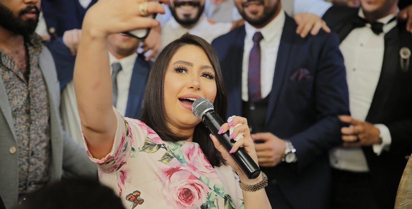 بالصور ... رامي صبرى وبوسى واوكا واورتيجا و ماريس يتألقون فى زفاف "محمود و فيروز"