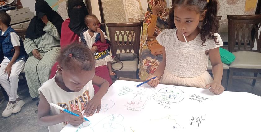 أطفال السودان الناجين من الحرب