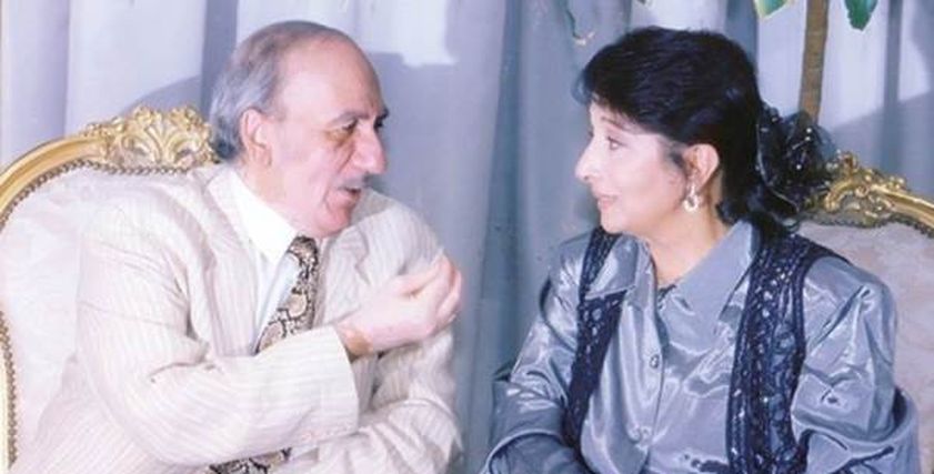 سميرة عبد العزيز وزوجها