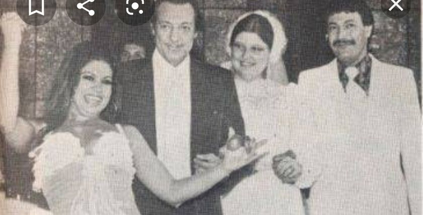 حفل زفاف ابنة رشدي أباظة
