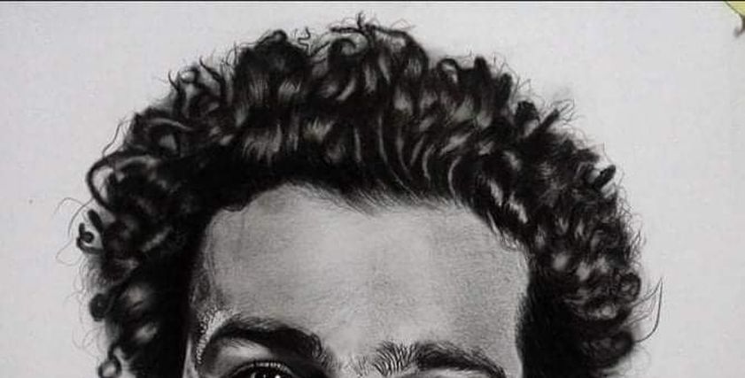 رسمة لمحمد صلاح