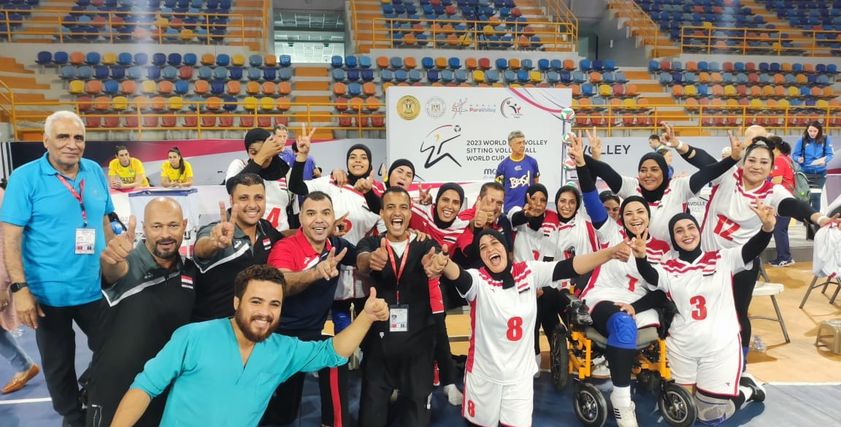 سيدات منتخب مصر في بطولة كرة الطائرة